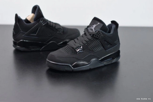 Rep CU1110-010 Black Air 4 Cat (2020) Jordan 0819